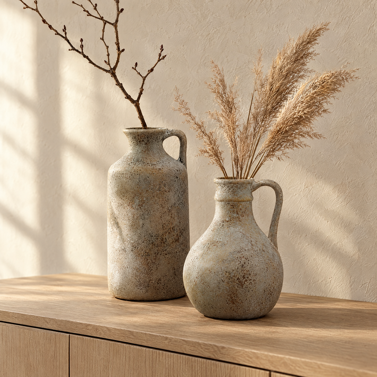 Old stone, not new pottery
