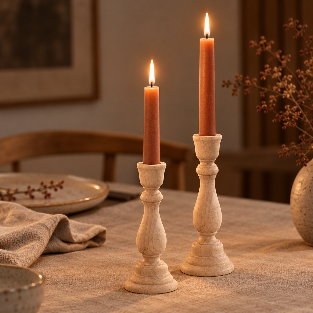 Candlelight at supper