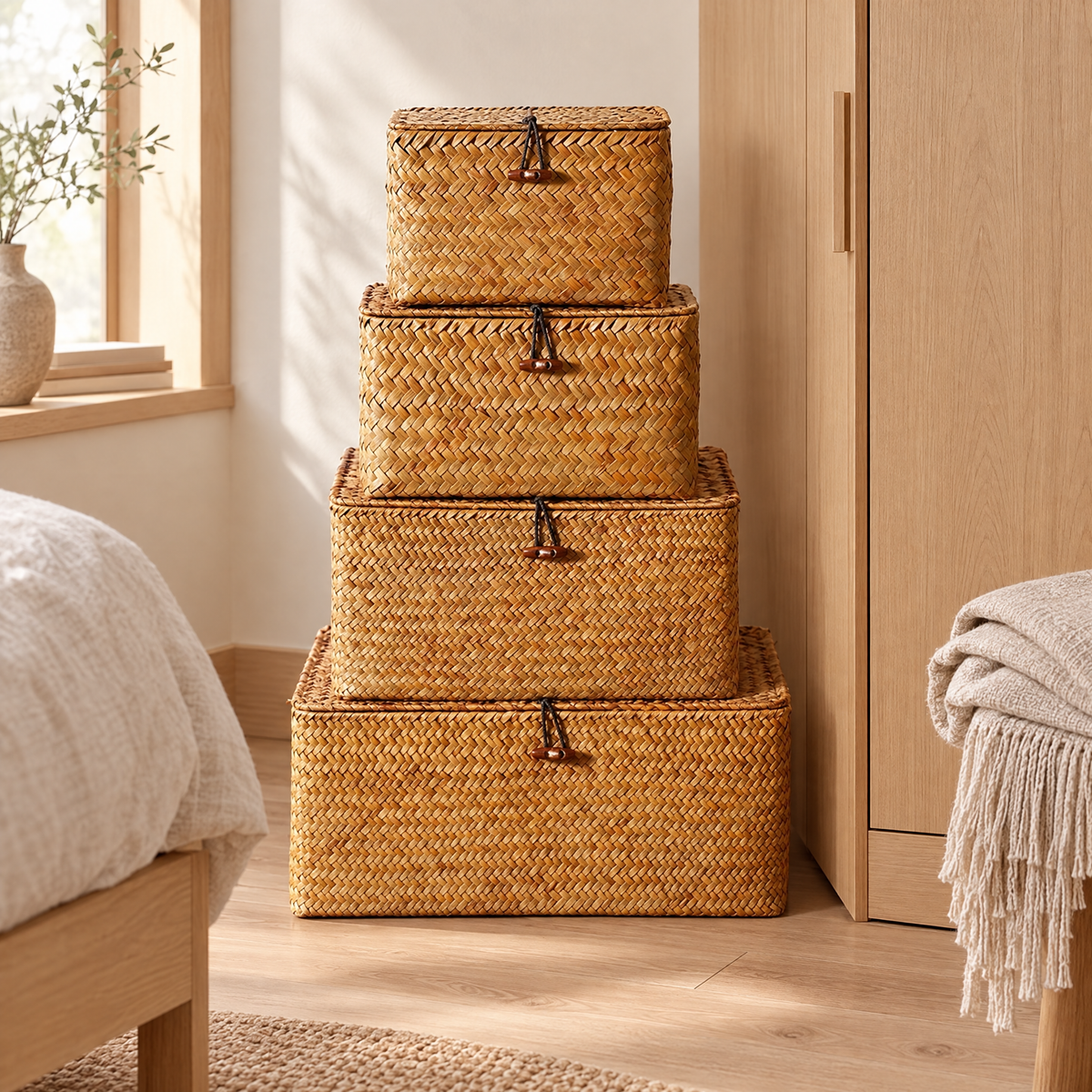 One footprint, four boxes