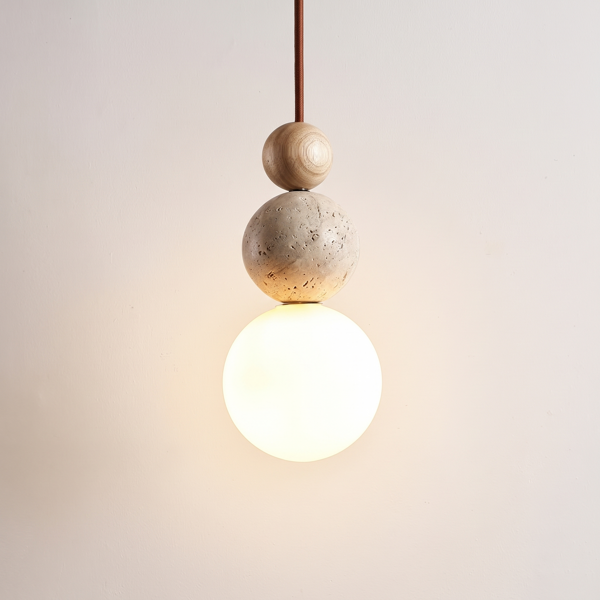 Walnut or natural wood
