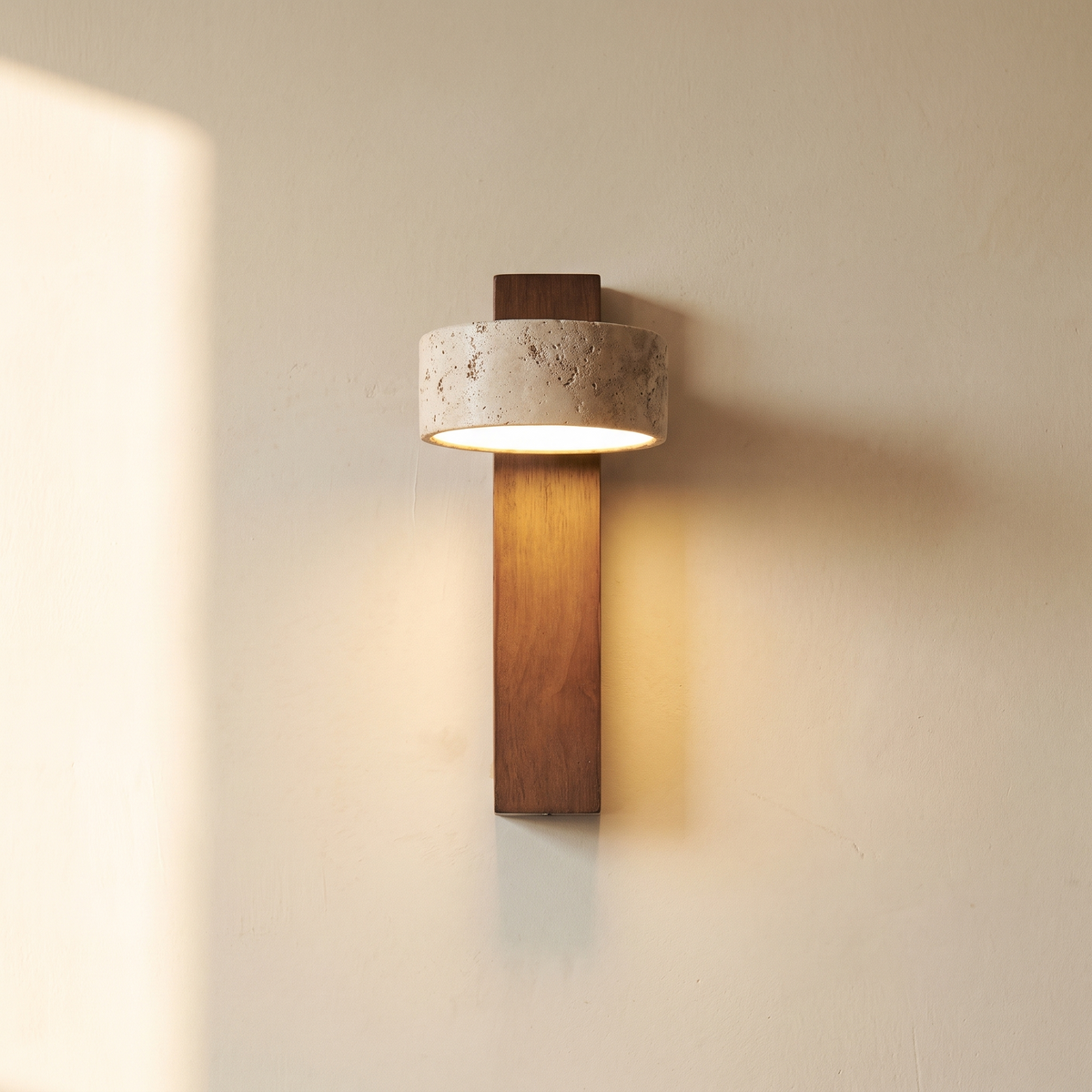 A reading light that stays off the table
