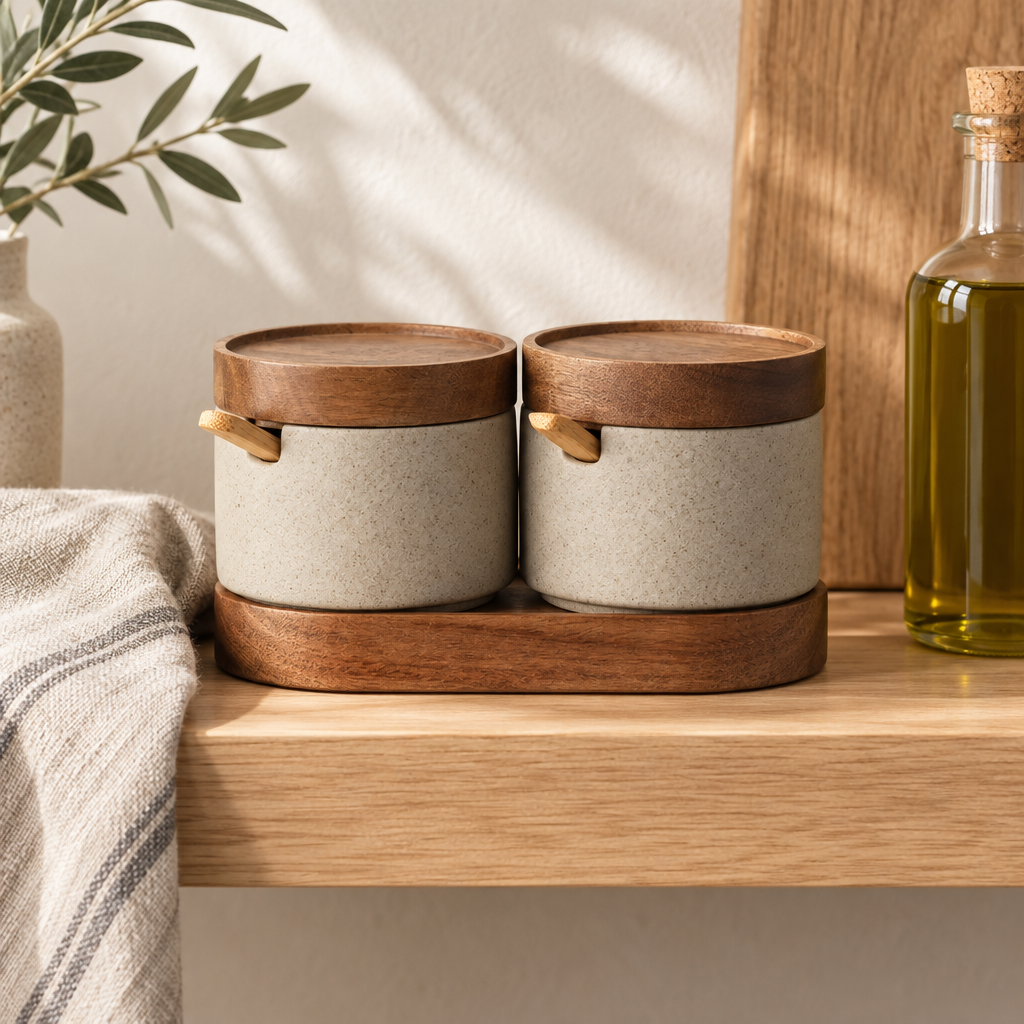 Made for open shelves