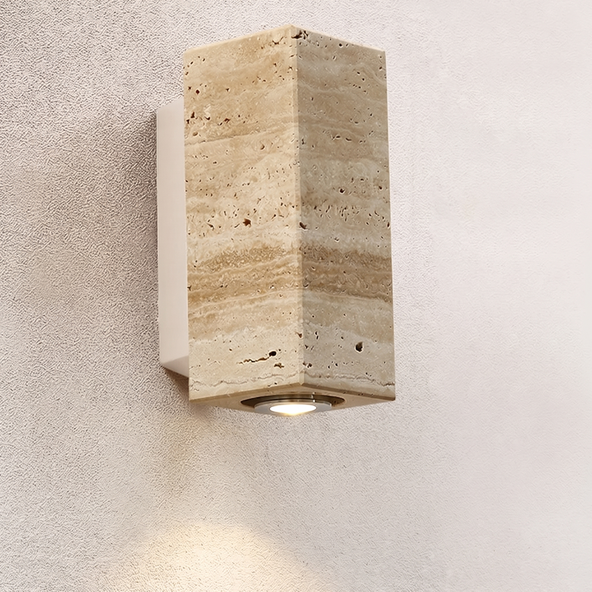 Round or square, walnut or white