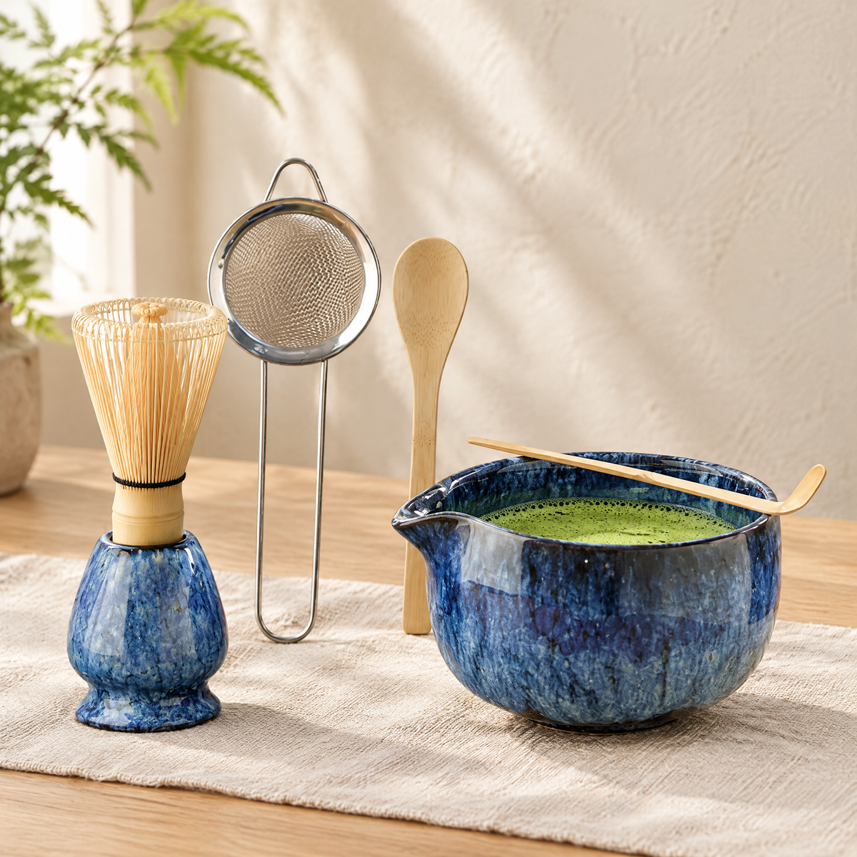 Three kiln glazes